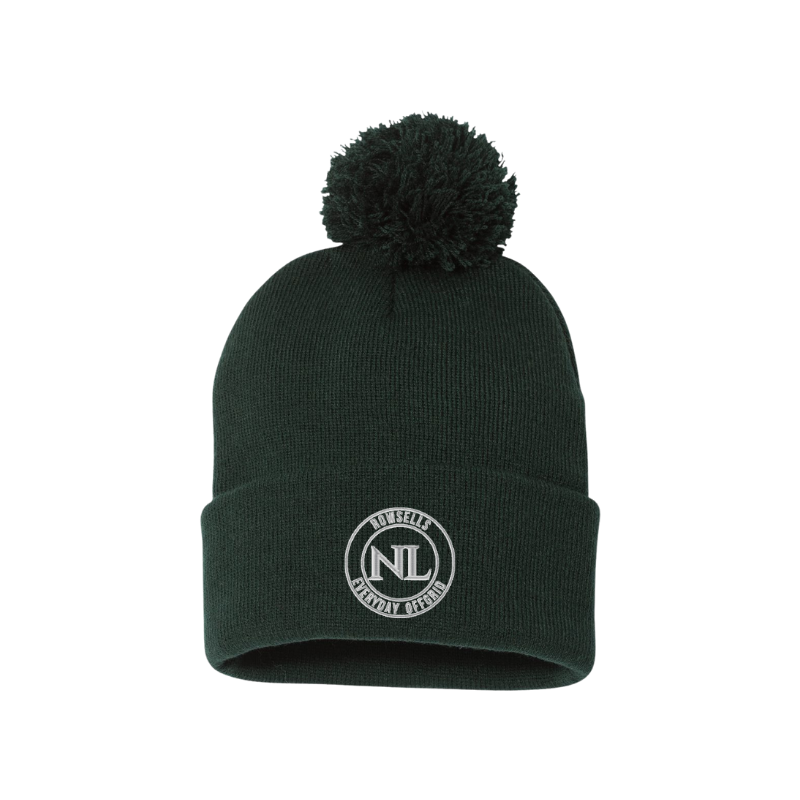 Rowsells Everyday Off Grid Pom-Pom Cuffed Beanie