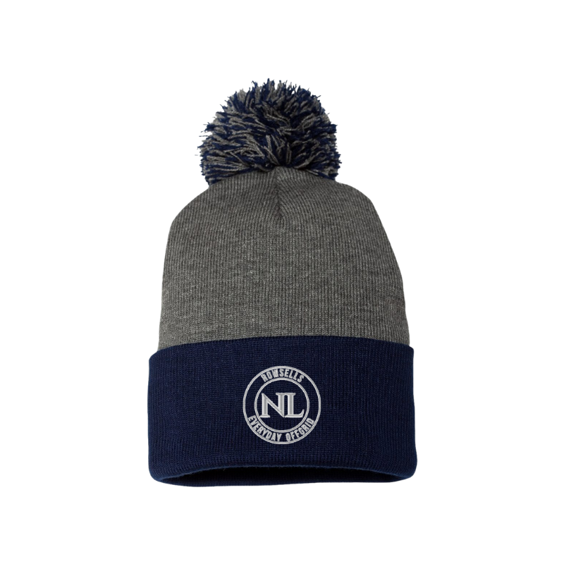 Rowsells Everyday Off Grid Pom-Pom Cuffed Beanie