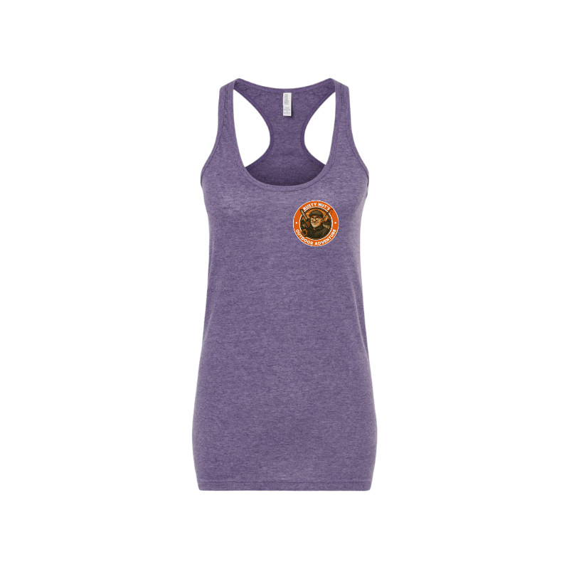Rusty Nut's Outdoor Adventures Racerback Blend Tank