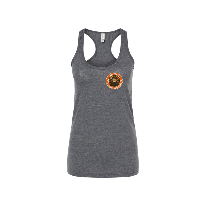 Rusty Nut's Outdoor Adventures Racerback Blend Tank