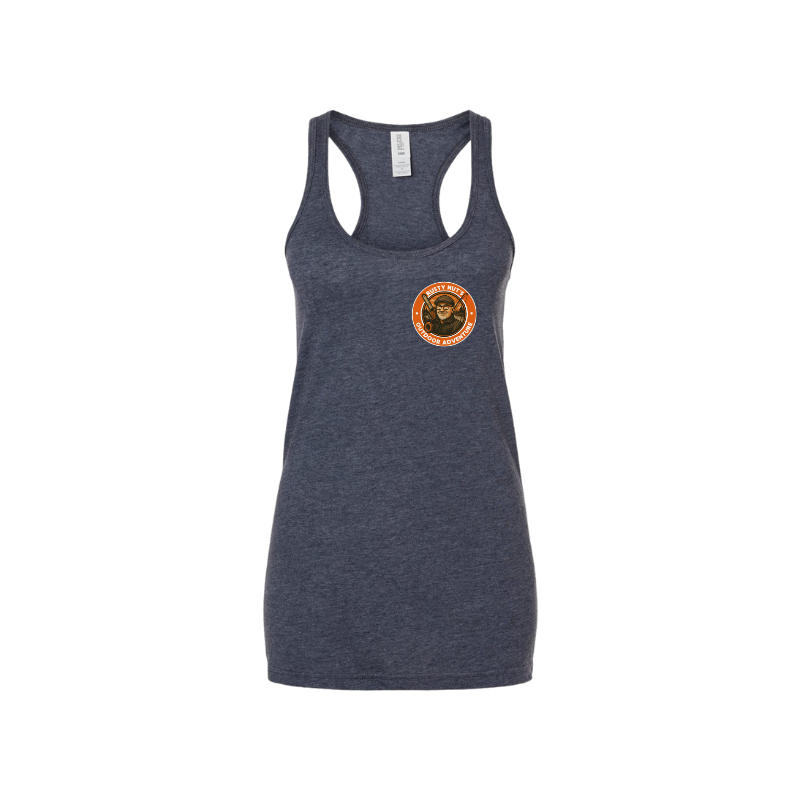 Rusty Nut's Outdoor Adventures Racerback Blend Tank