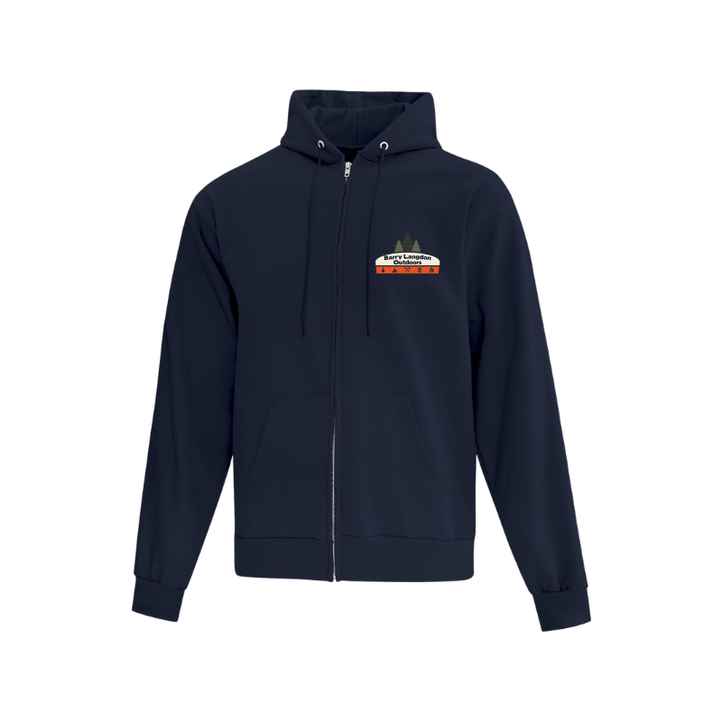 Barry Langdon Outdoors Full Zip Hooded Sweatshirt