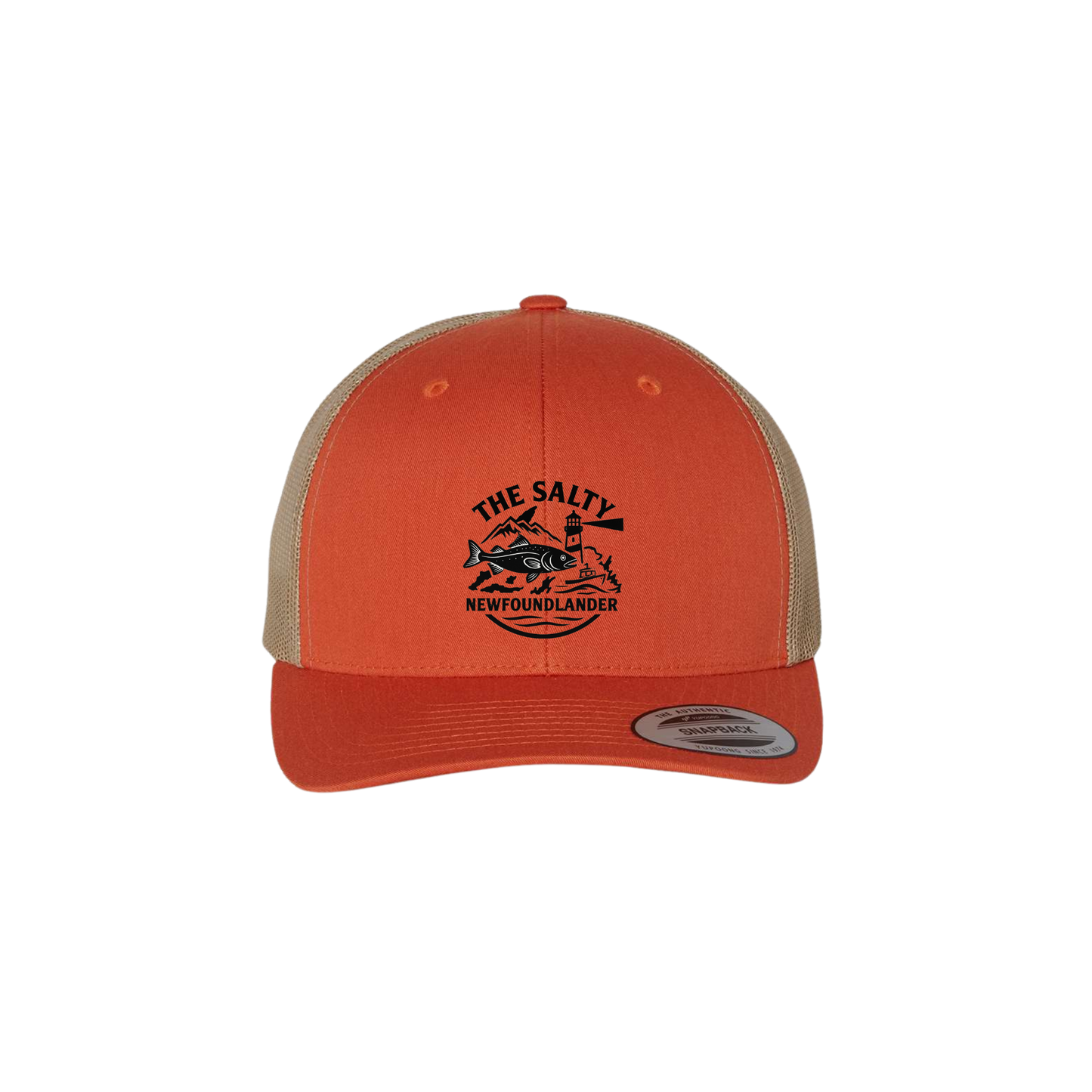 Salty Newfoundlander Retro Trucker Cap