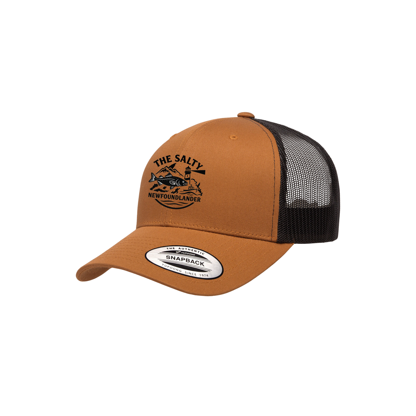 Salty Newfoundlander Retro Trucker Cap