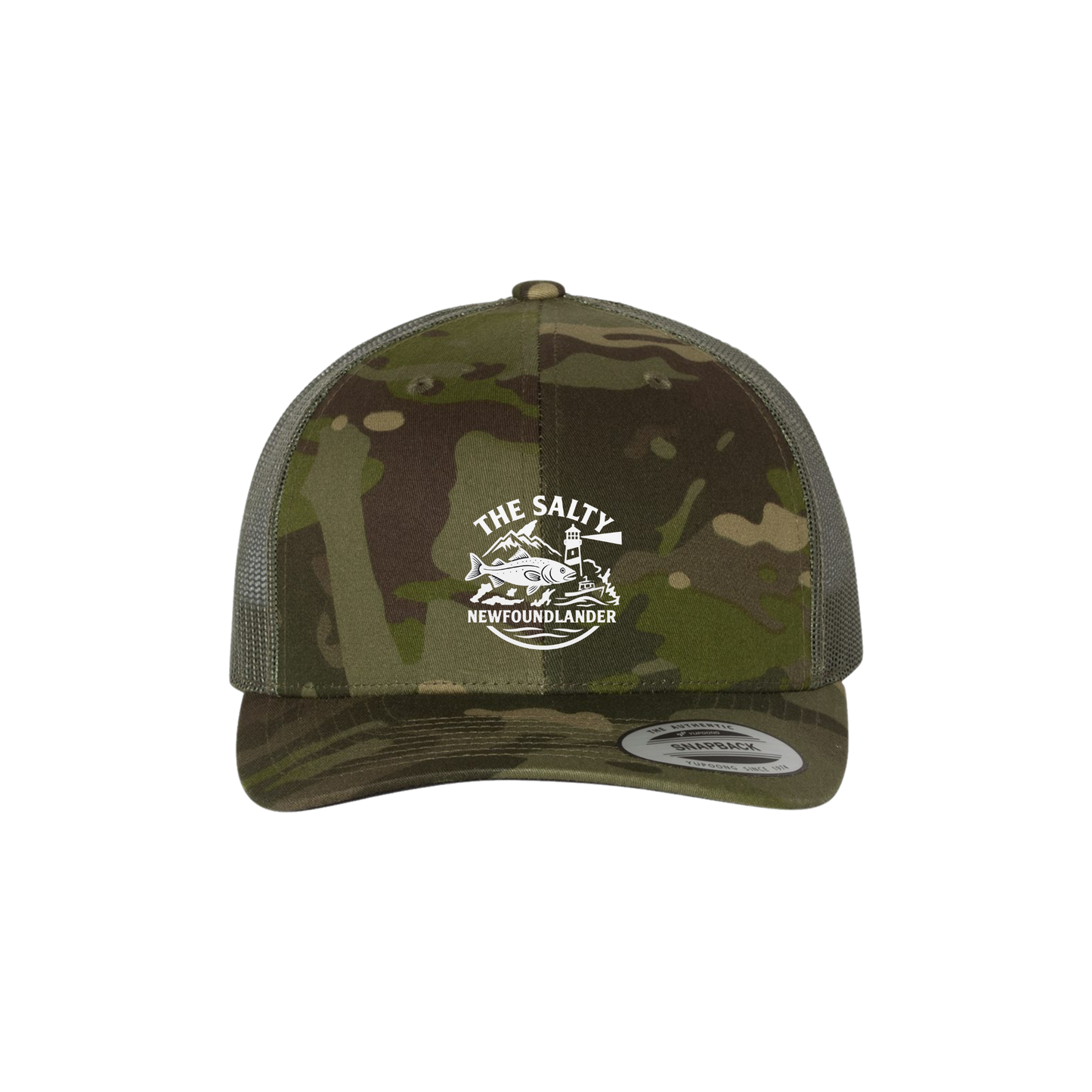 Salty Newfoundlander Retro Trucker Cap