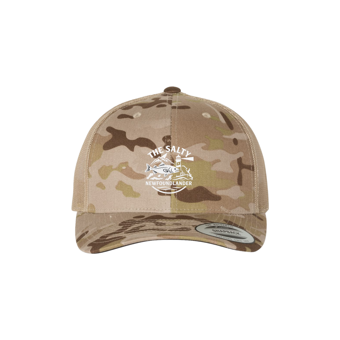 Salty Newfoundlander Retro Trucker Cap