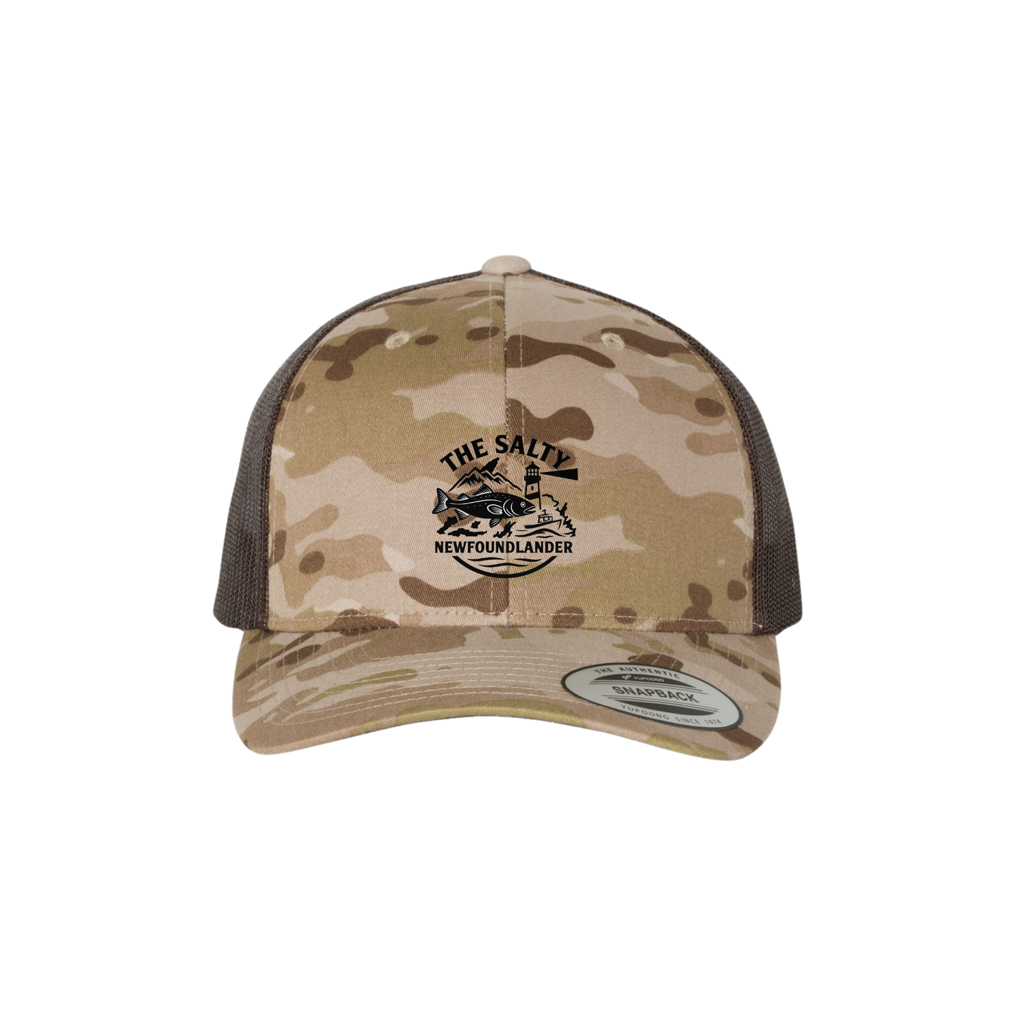 Salty Newfoundlander Retro Trucker Cap