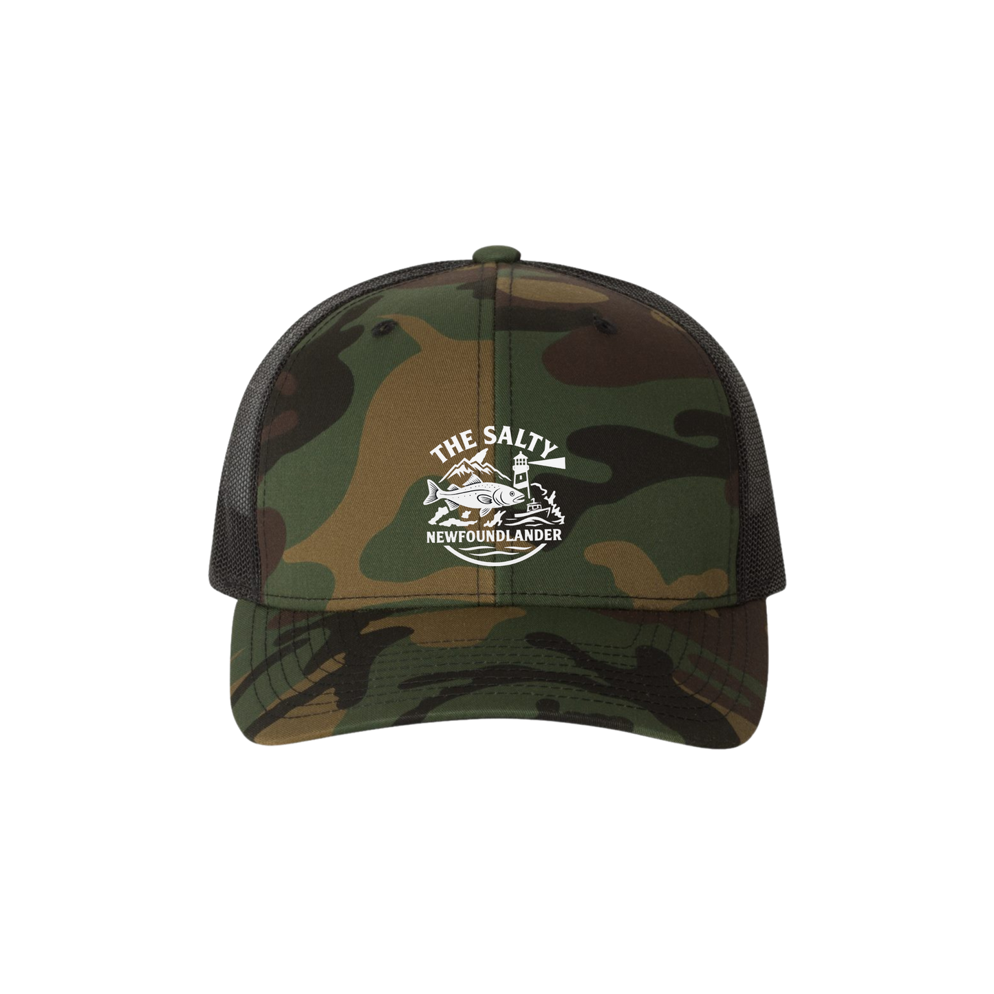 Salty Newfoundlander Retro Trucker Cap