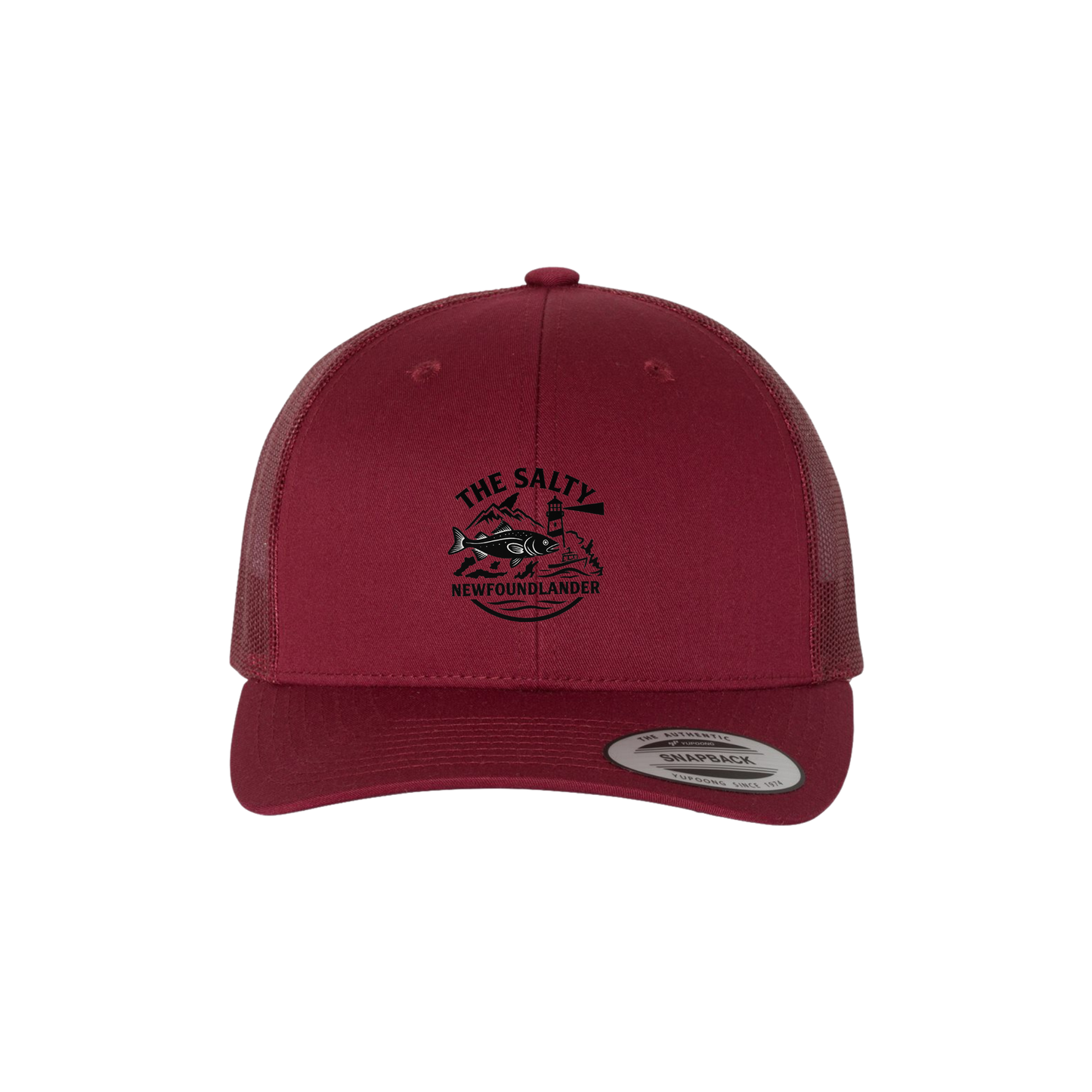 Salty Newfoundlander Retro Trucker Cap