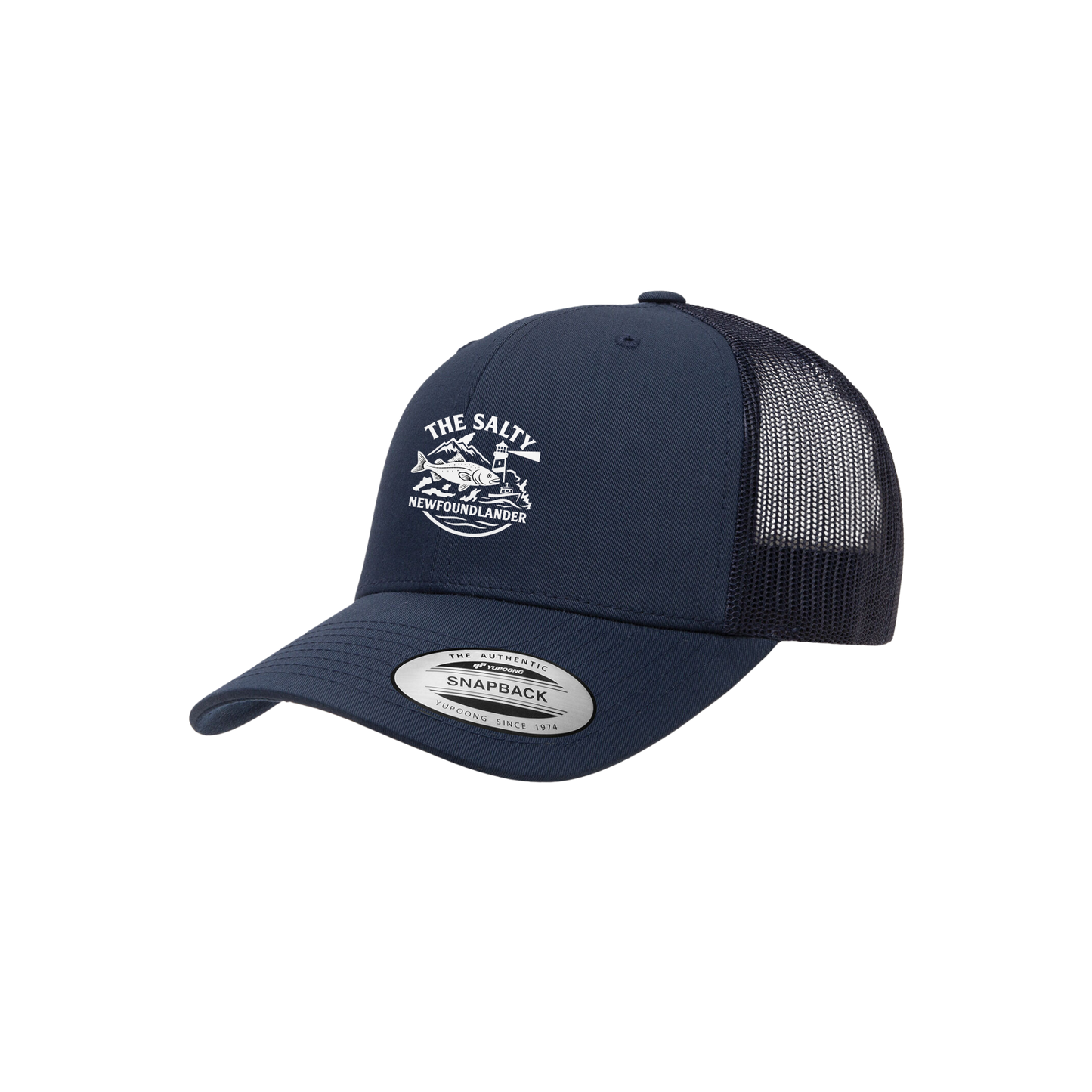 Salty Newfoundlander Retro Trucker Cap