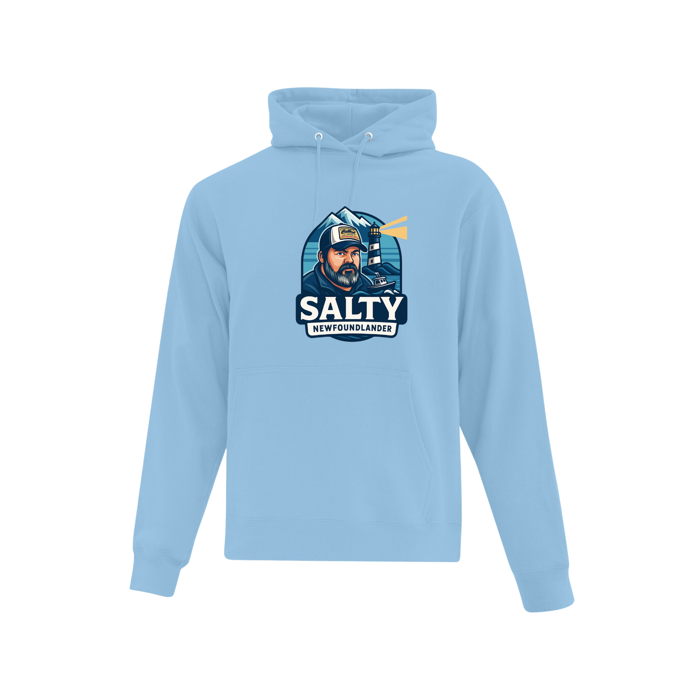 Salty Newfoundlander Everyday Adult Hoodie