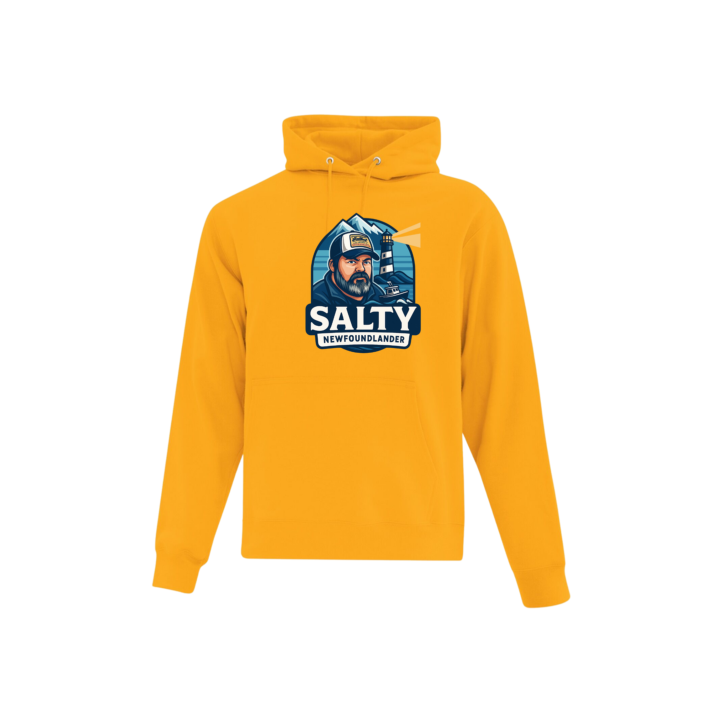 Salty Newfoundlander Everyday Adult Hoodie