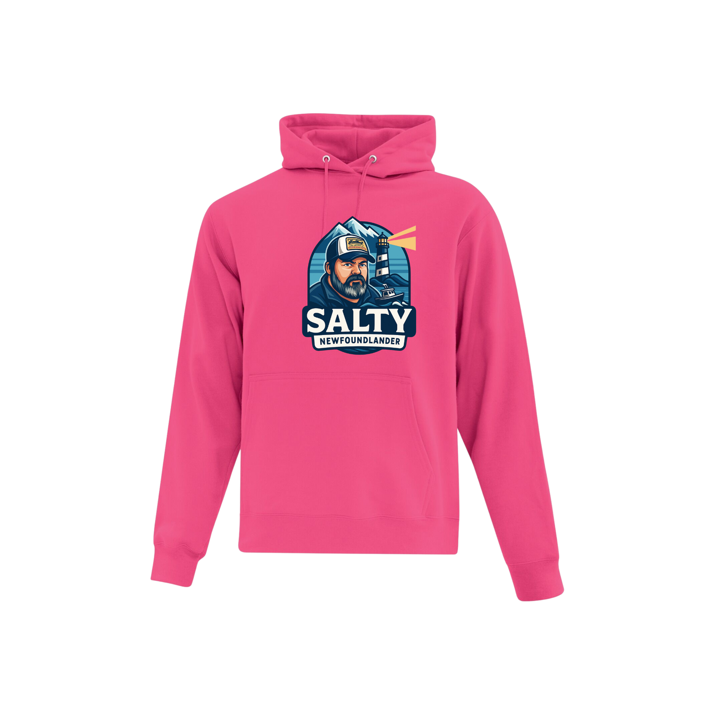 Salty Newfoundlander Everyday Adult Hoodie