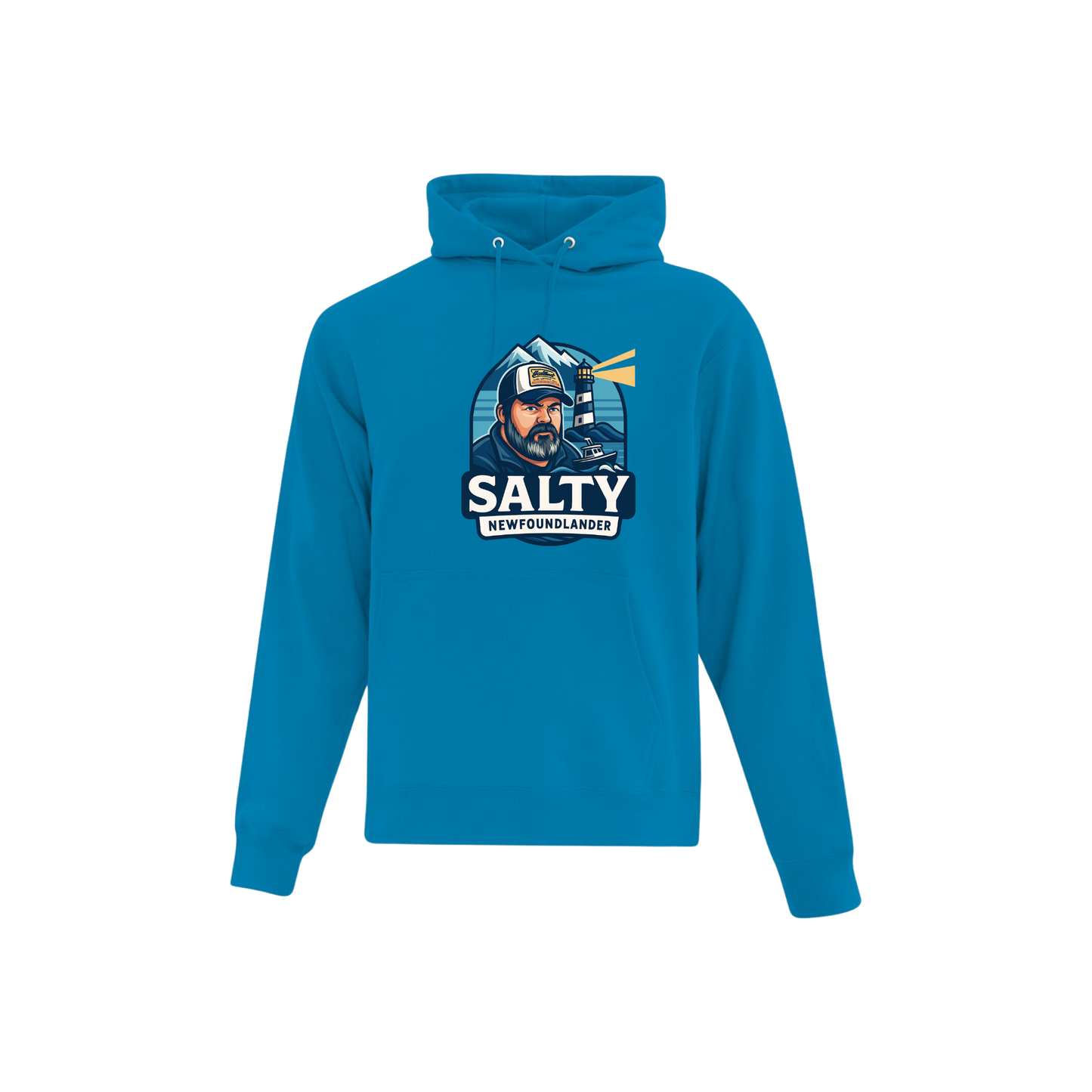 Salty Newfoundlander Everyday Adult Hoodie