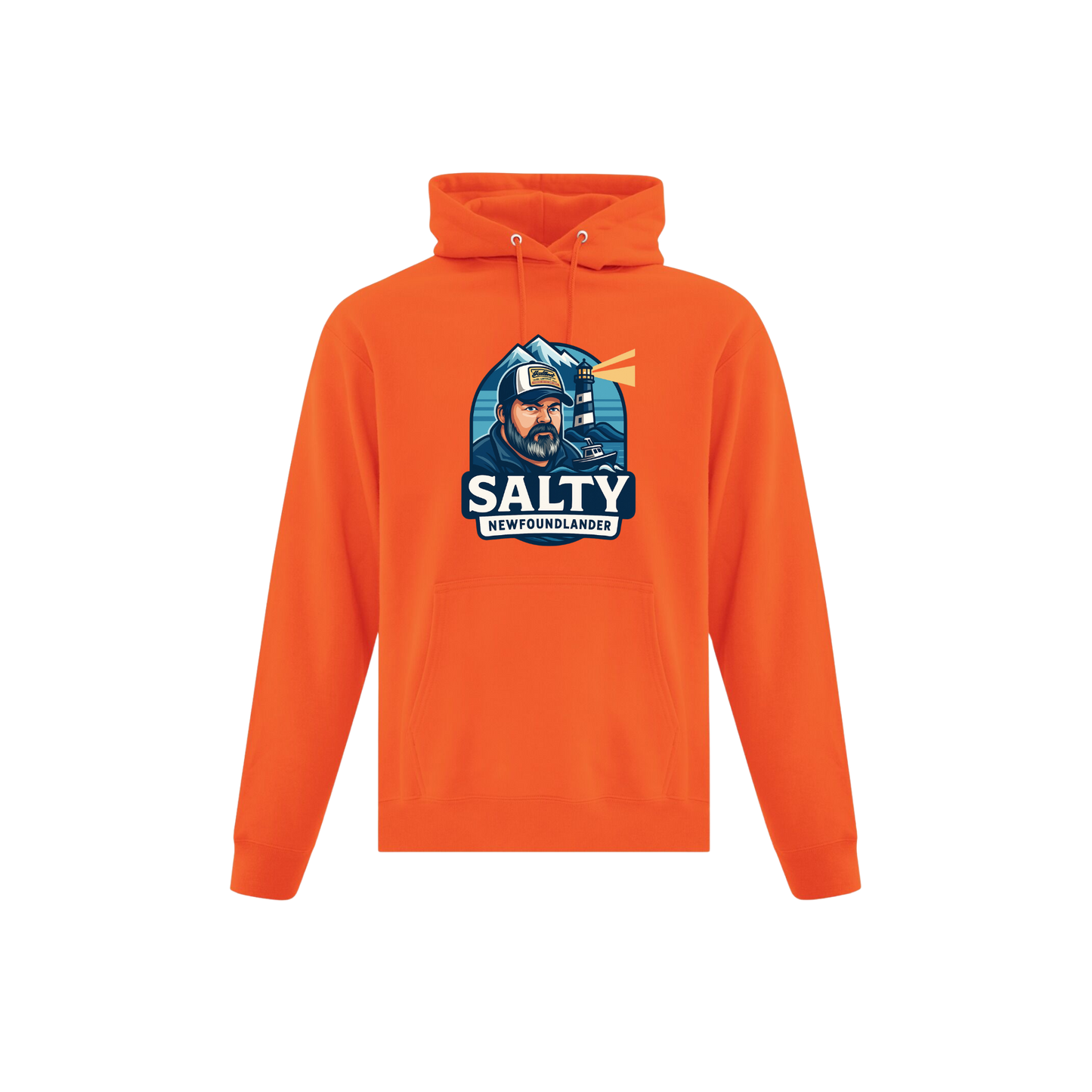 Salty Newfoundlander Everyday Adult Hoodie