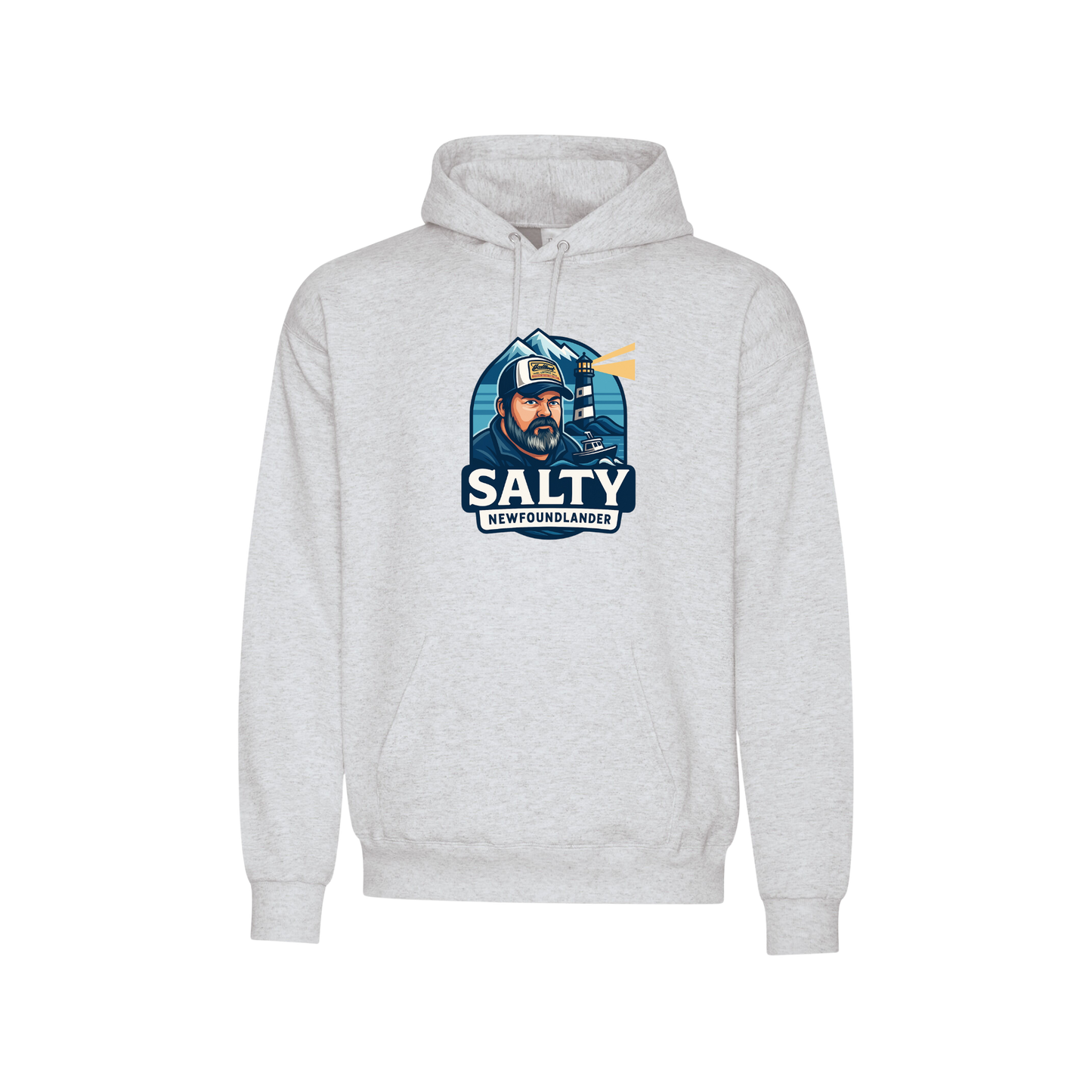 Salty Newfoundlander Everyday Adult Hoodie