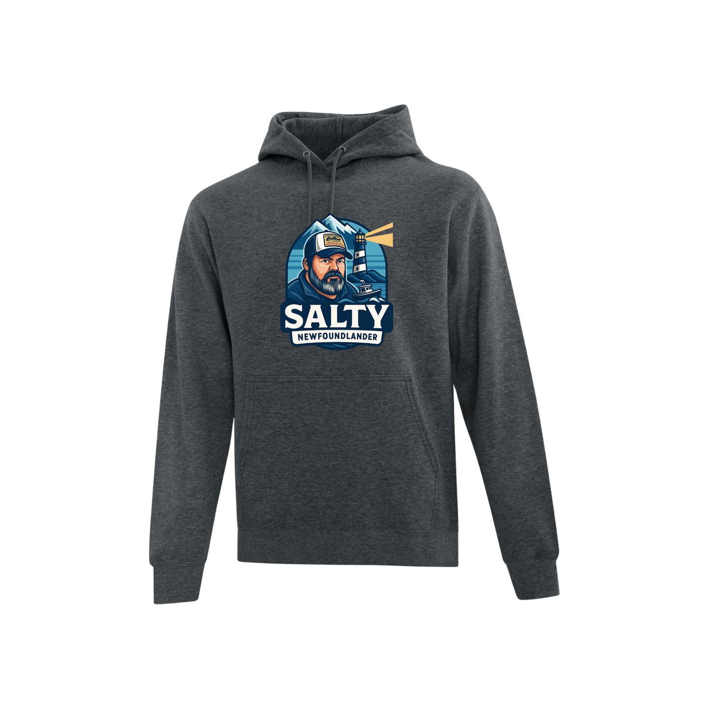 Salty Newfoundlander Everyday Adult Hoodie