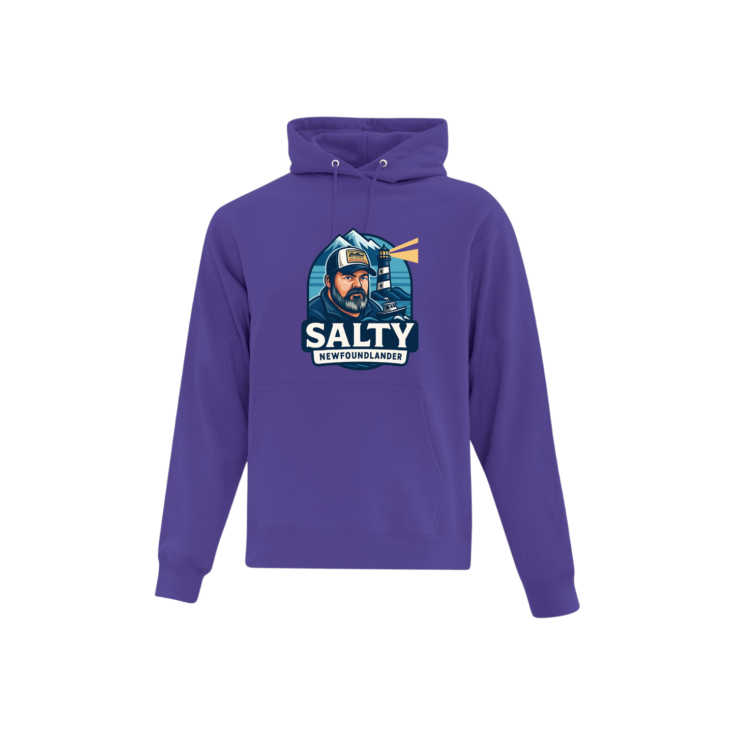 Salty Newfoundlander Everyday Adult Hoodie