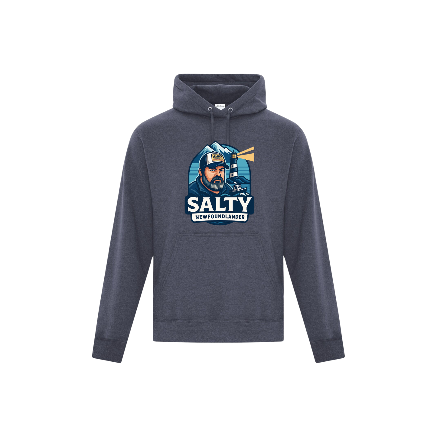 Salty Newfoundlander Everyday Adult Hoodie