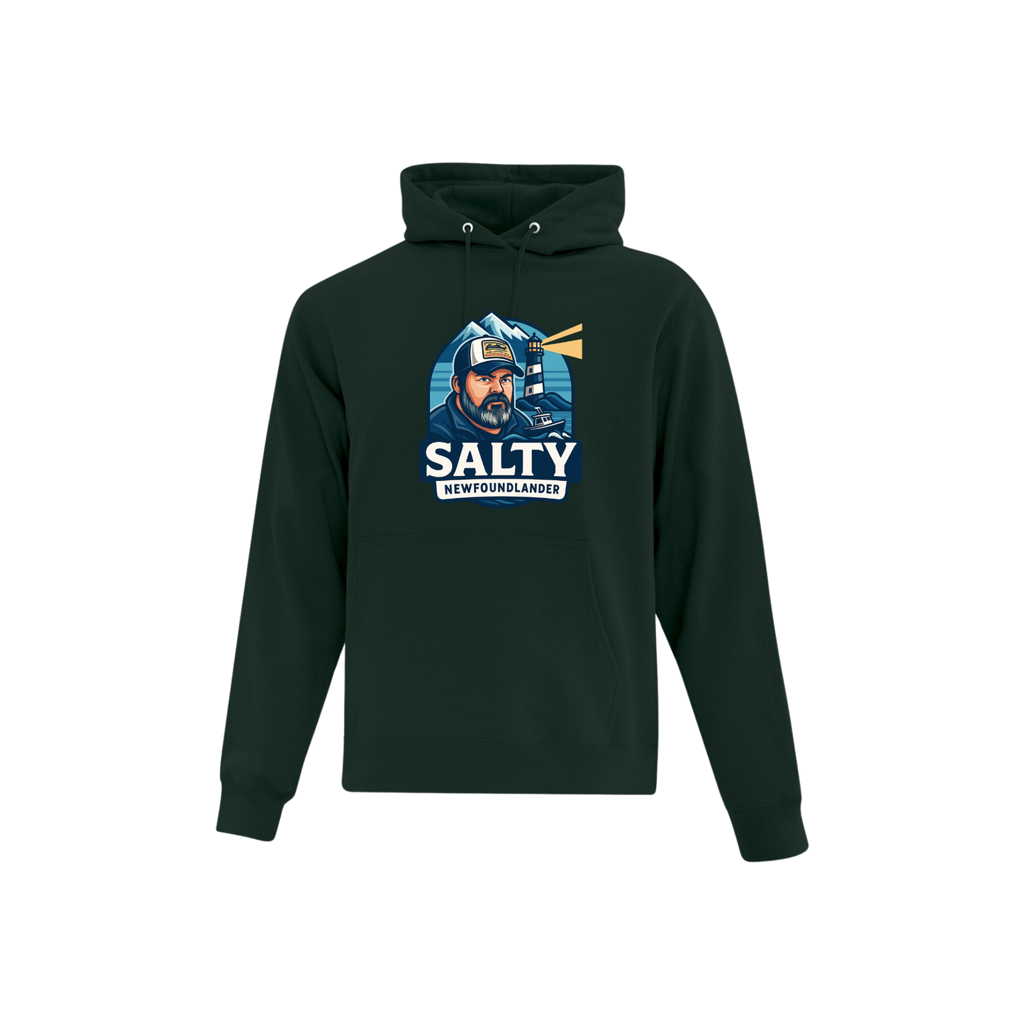 Salty Newfoundlander Everyday Adult Hoodie