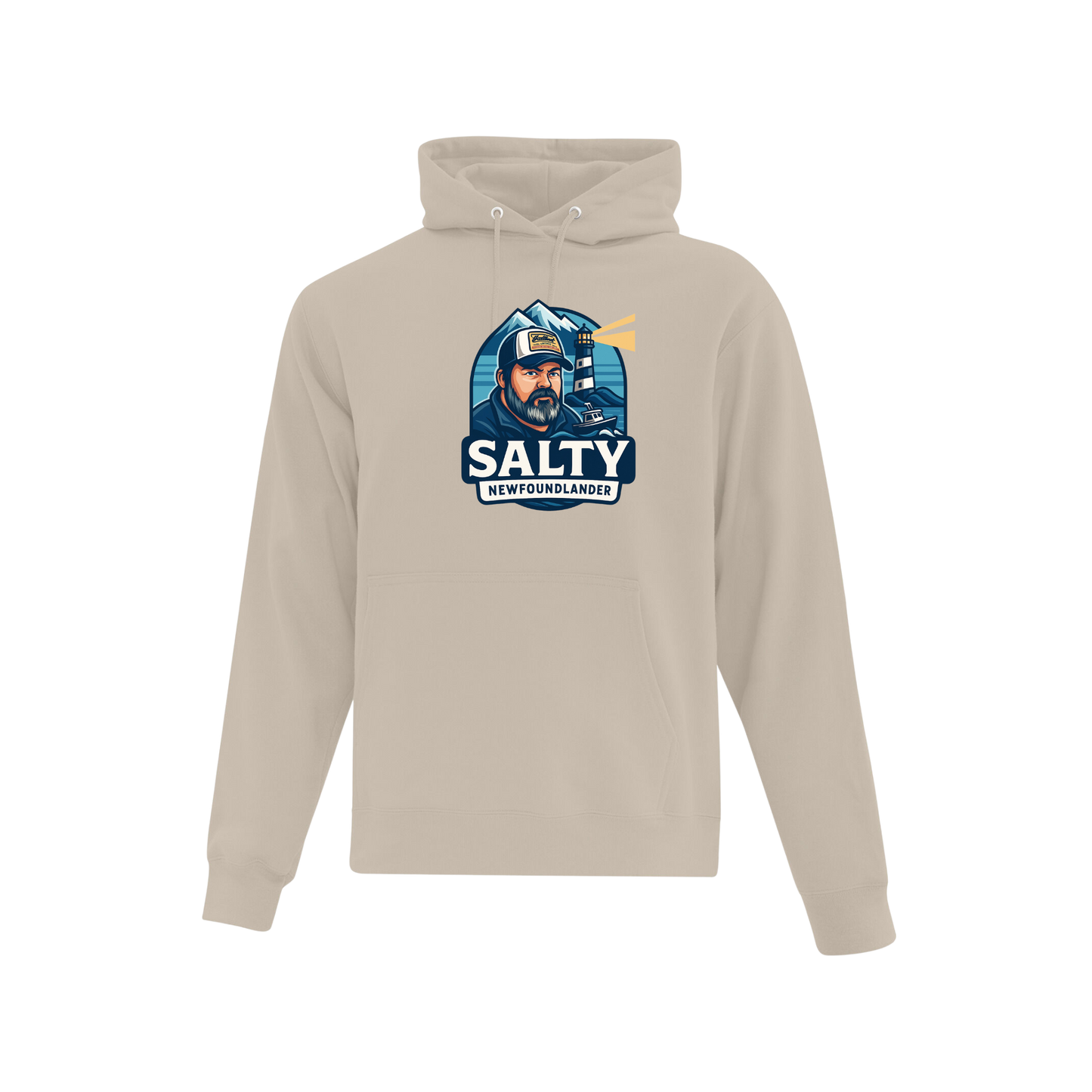 Salty Newfoundlander Everyday Adult Hoodie