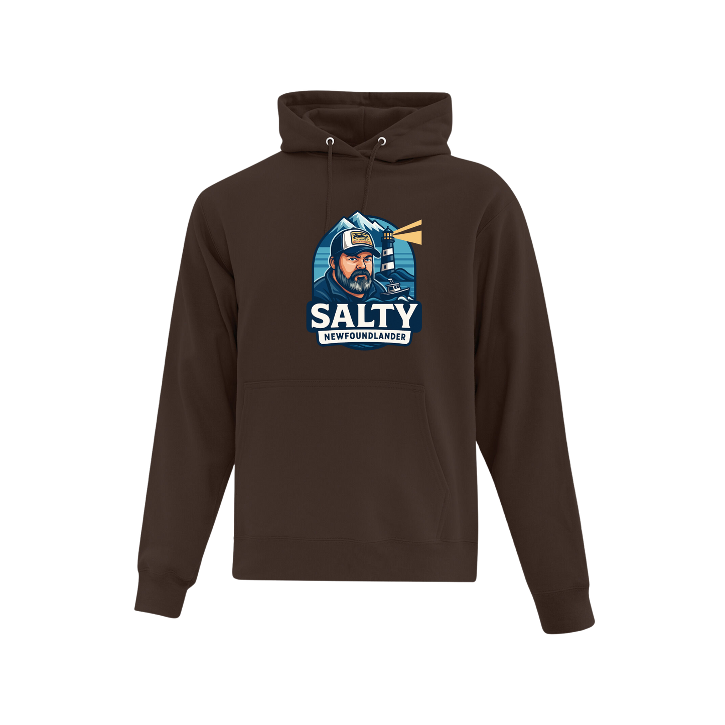 Salty Newfoundlander Everyday Adult Hoodie