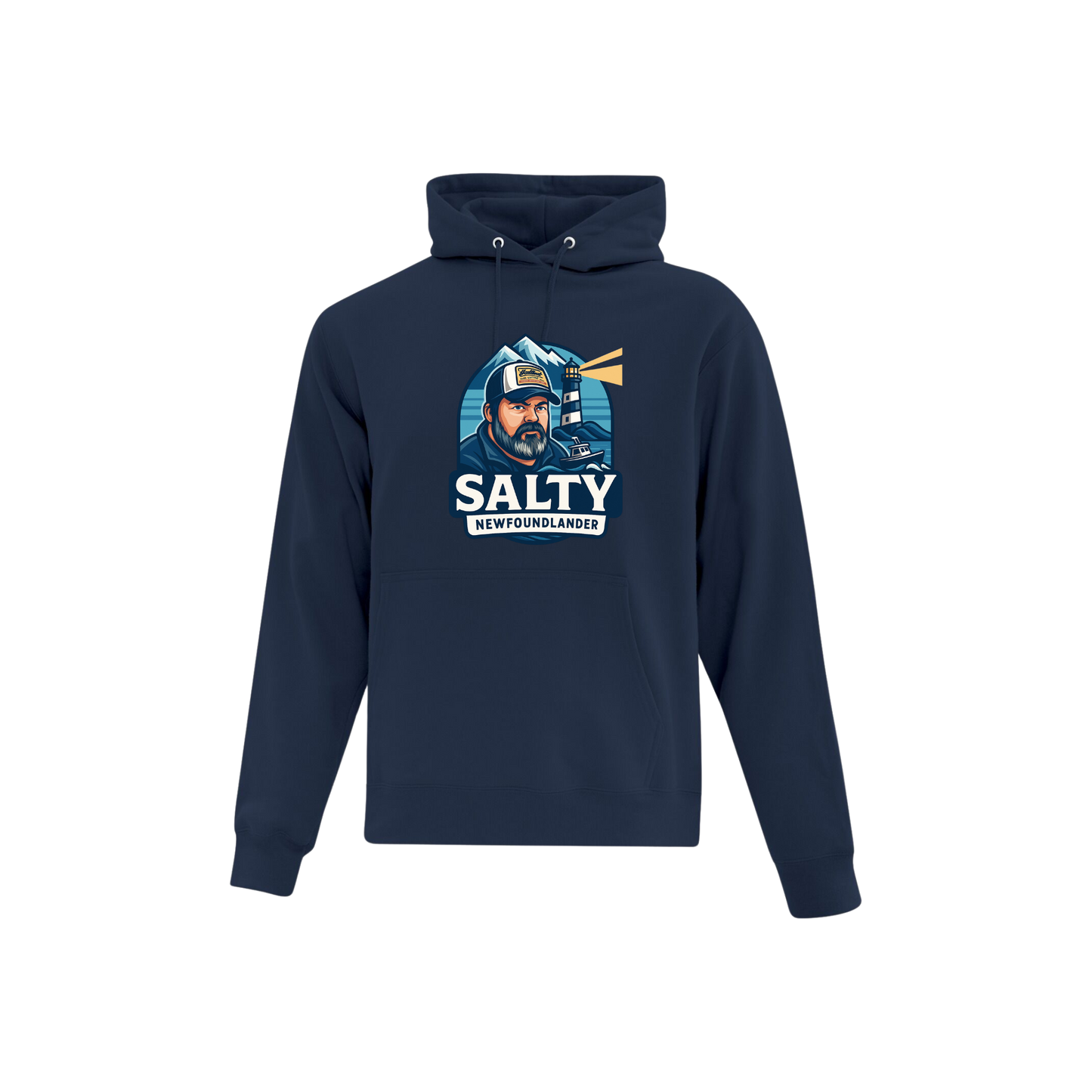 Salty Newfoundlander Everyday Adult Hoodie