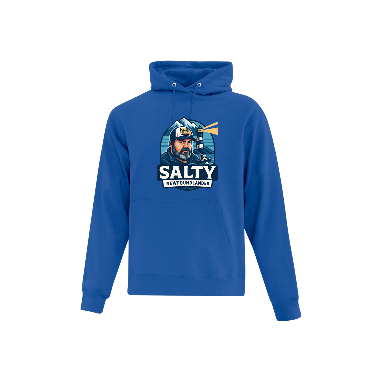 Salty Newfoundlander Everyday Adult Hoodie