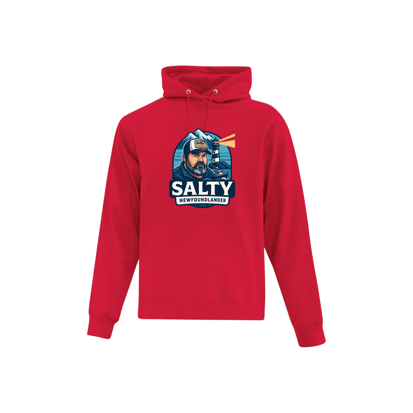 Salty Newfoundlander Everyday Adult Hoodie