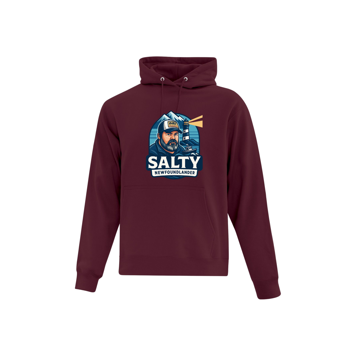Salty Newfoundlander Everyday Adult Hoodie