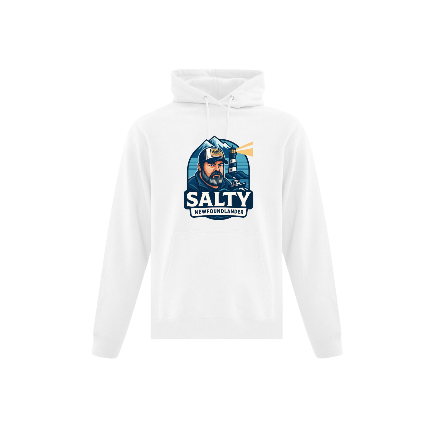 Salty Newfoundlander Everyday Adult Hoodie