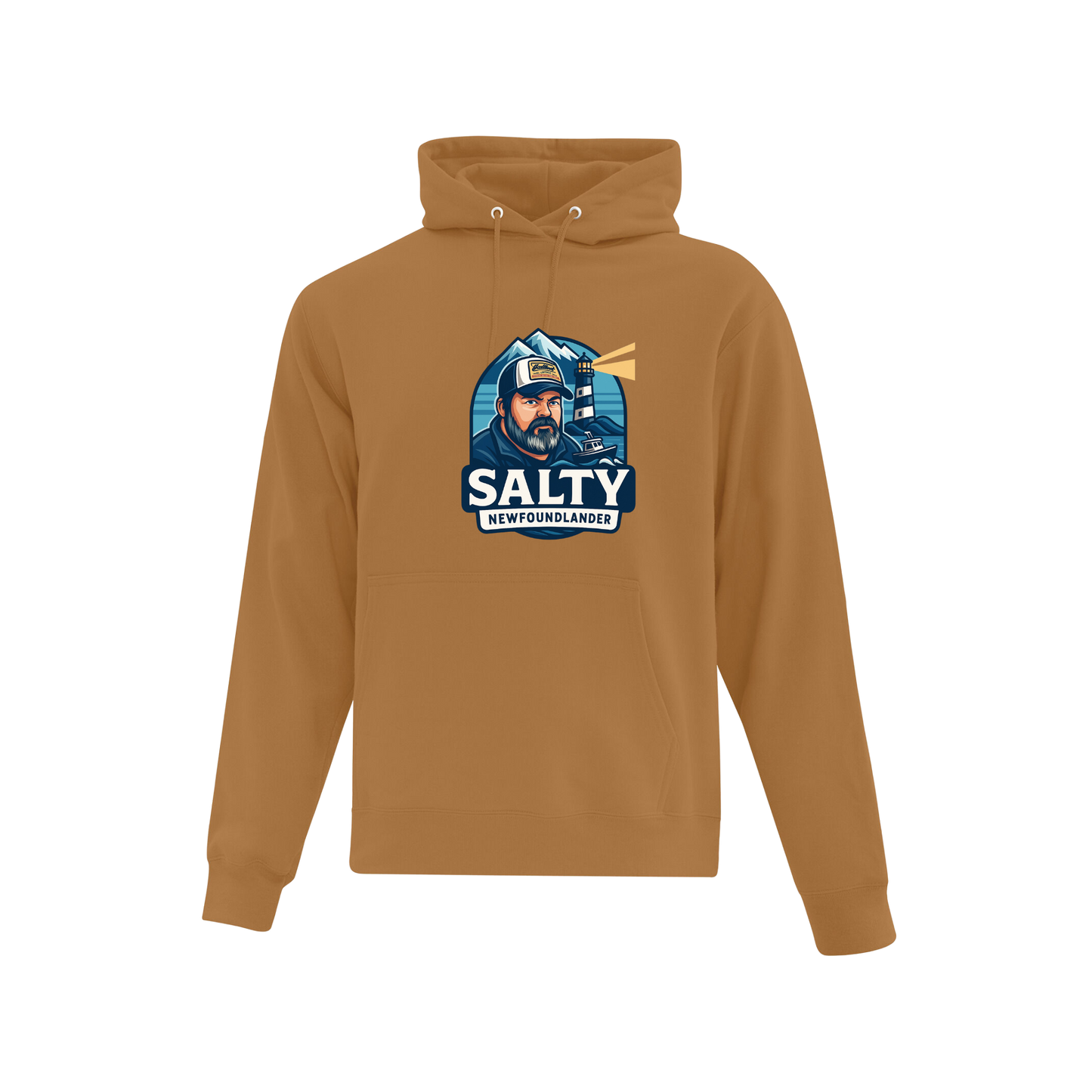Salty Newfoundlander Everyday Adult Hoodie