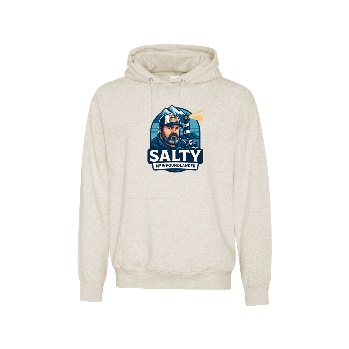 Salty Newfoundlander Everyday Adult Hoodie
