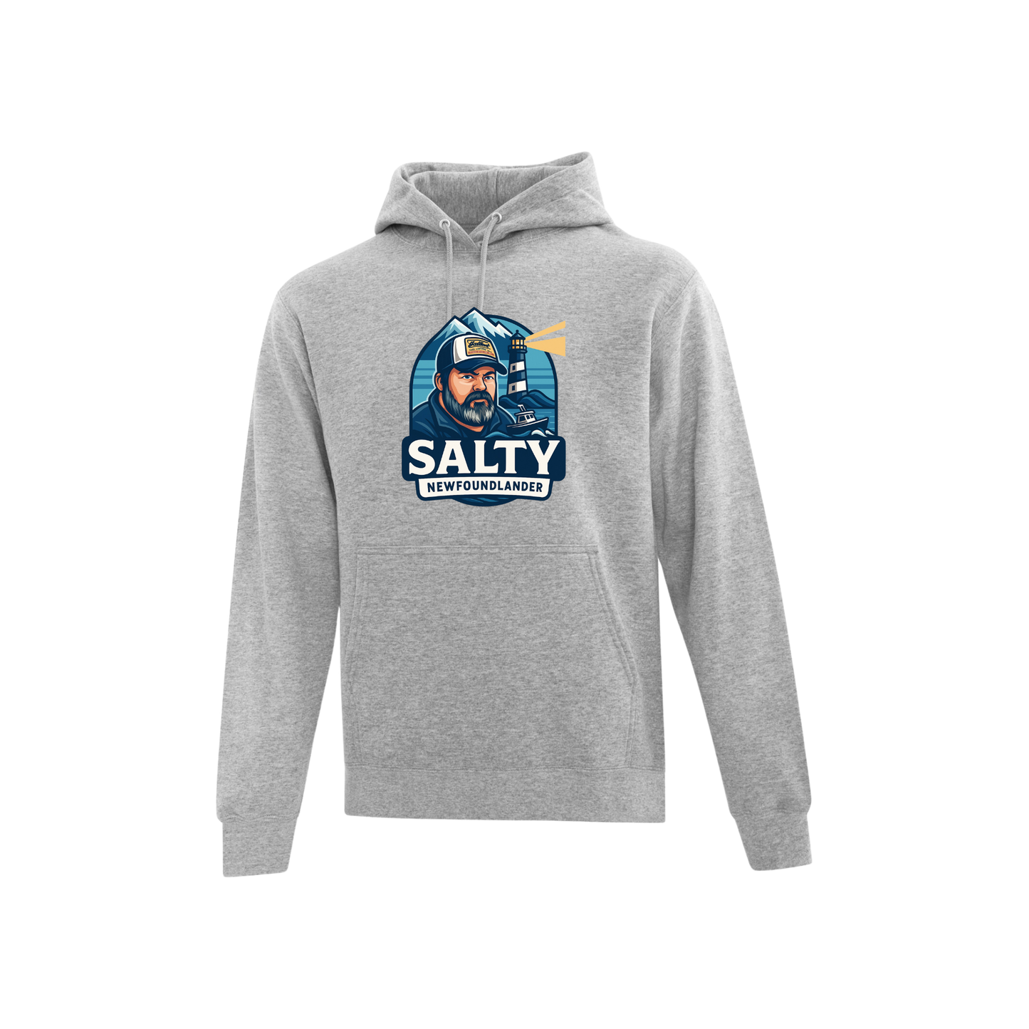 Salty Newfoundlander Everyday Adult Hoodie