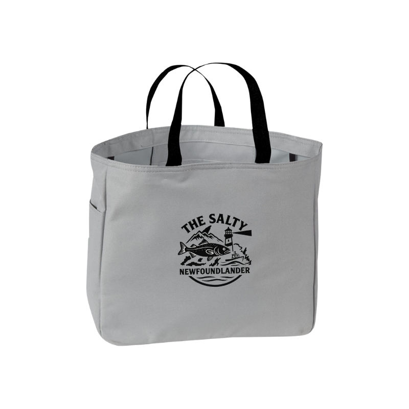 Reusable Tote Bag – Salty Newfoundlander Everyday Tote