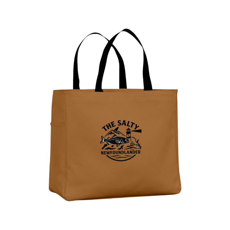 Reusable Tote Bag – Salty Newfoundlander Everyday Tote