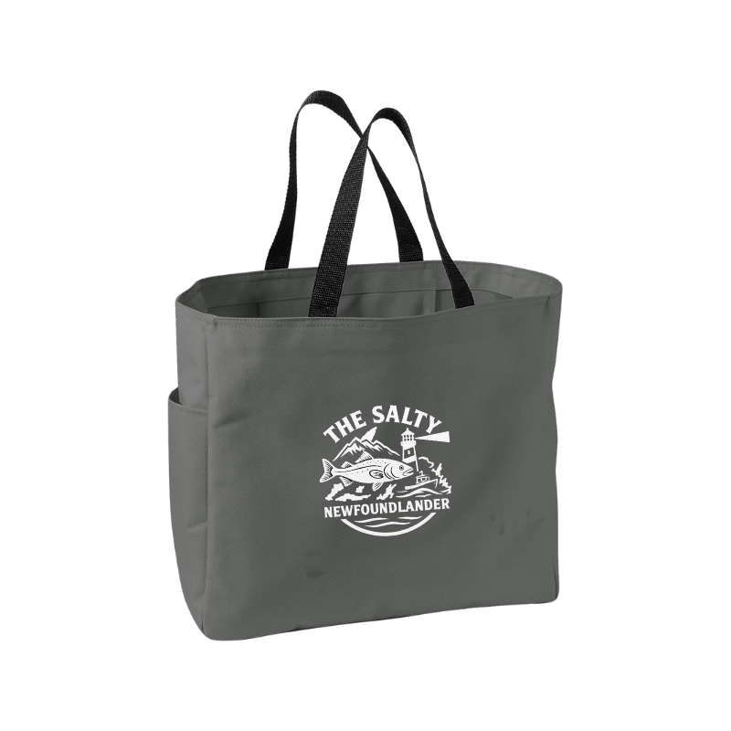 Reusable Tote Bag – Salty Newfoundlander Everyday Tote