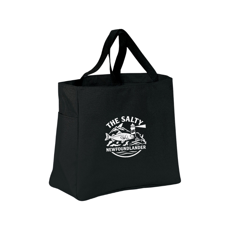 Reusable Tote Bag – Salty Newfoundlander Everyday Tote