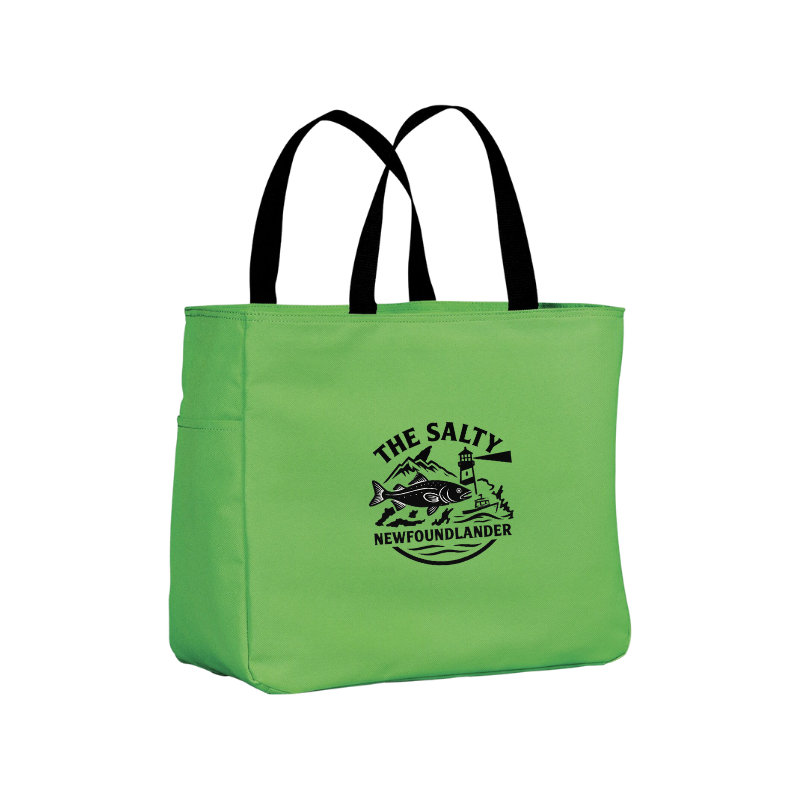 Reusable Tote Bag – Salty Newfoundlander Everyday Tote