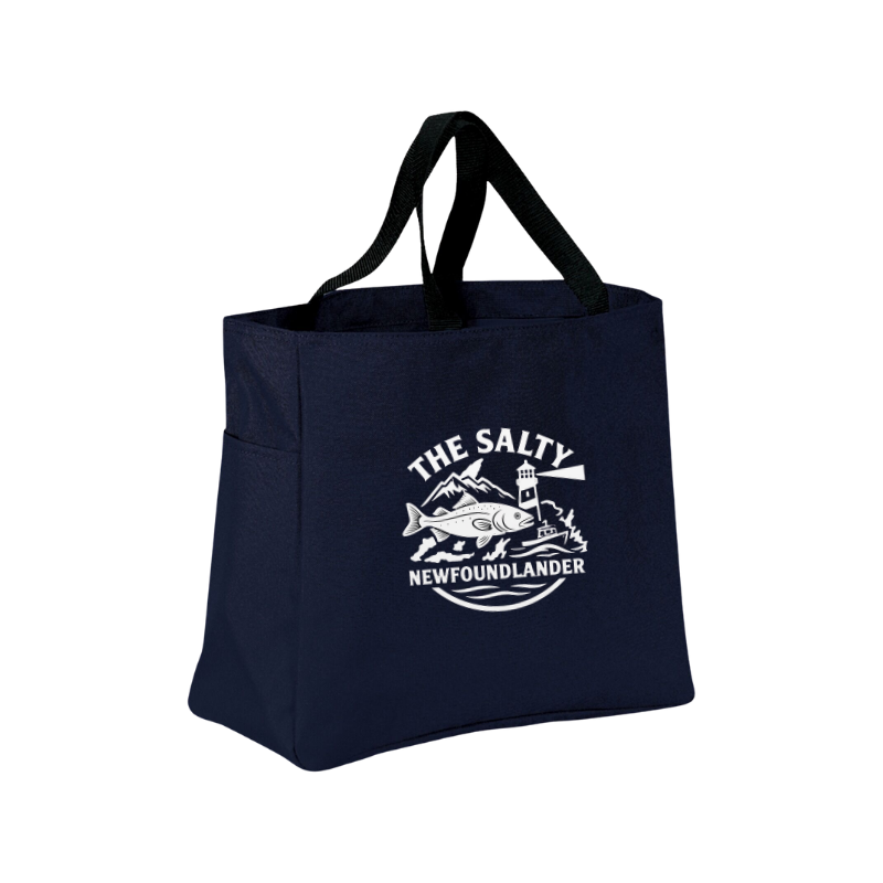 Reusable Tote Bag – Salty Newfoundlander Everyday Tote