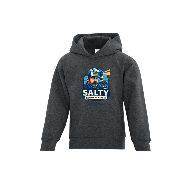The Salty Newfoundlander Youth Hoodies