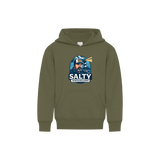 The Salty Newfoundlander Youth Hoodies