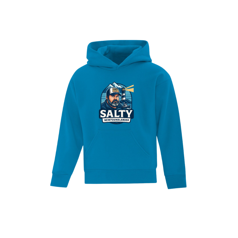 The Salty Newfoundlander Youth Hoodies