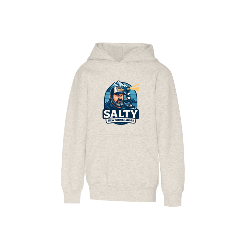 The Salty Newfoundlander Youth Hoodies