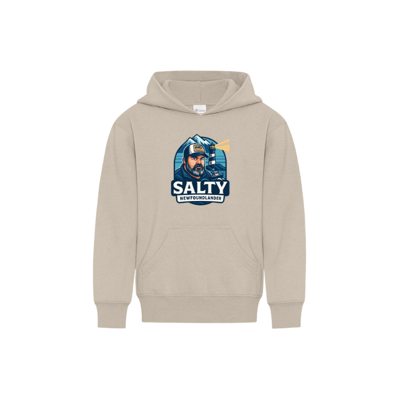 The Salty Newfoundlander Youth Hoodies