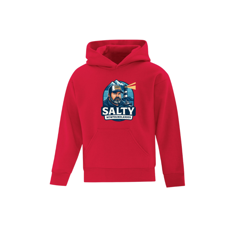 The Salty Newfoundlander Youth Hoodies