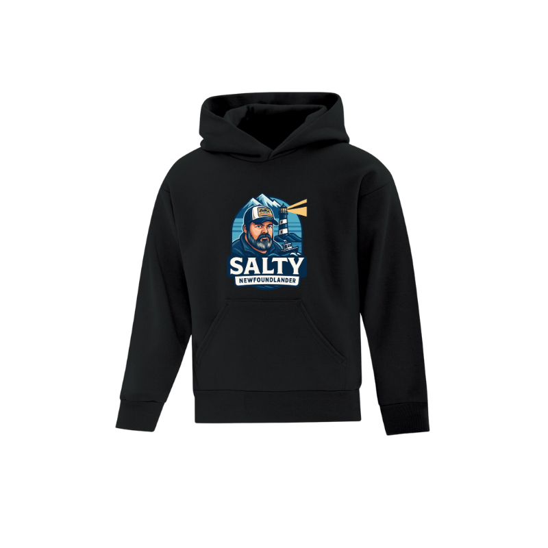 The Salty Newfoundlander Youth Hoodies