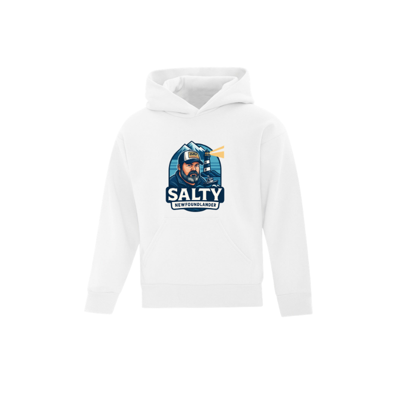 The Salty Newfoundlander Youth Hoodies