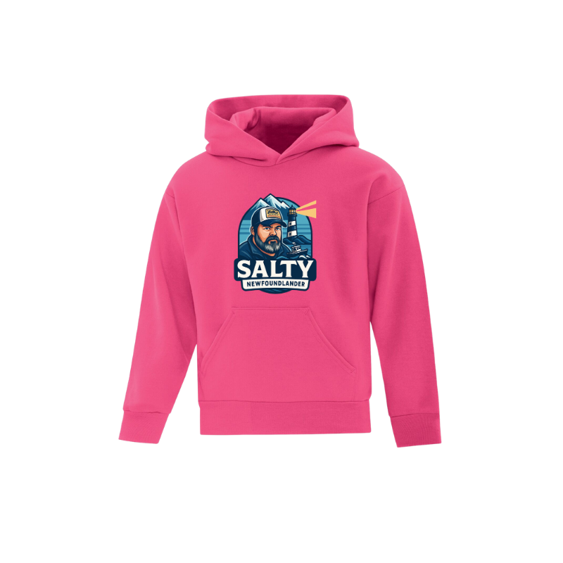 The Salty Newfoundlander Youth Hoodies