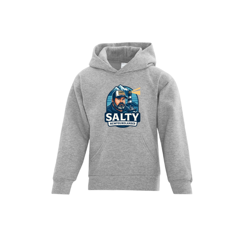 The Salty Newfoundlander Youth Hoodies